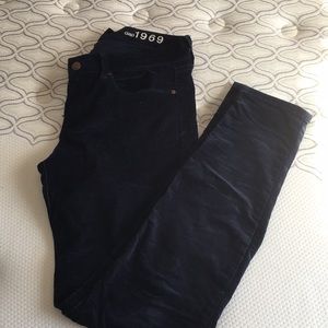 Corduroy legging jeans